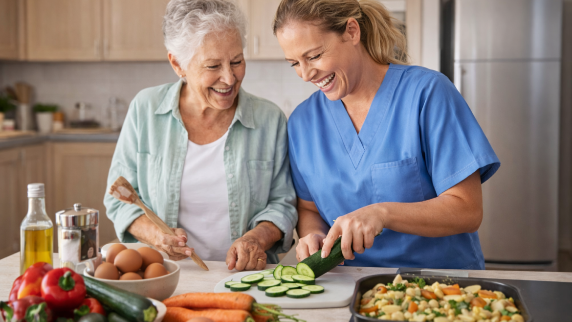 Zubereitung von Mahlzeiten